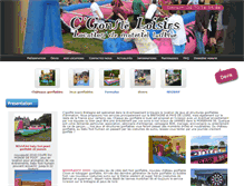 Tablet Screenshot of loisirs-ludiques-bretagne.com